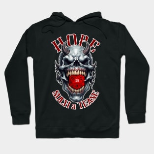 Demonic Skull D20 for your tabletop session Hoodie